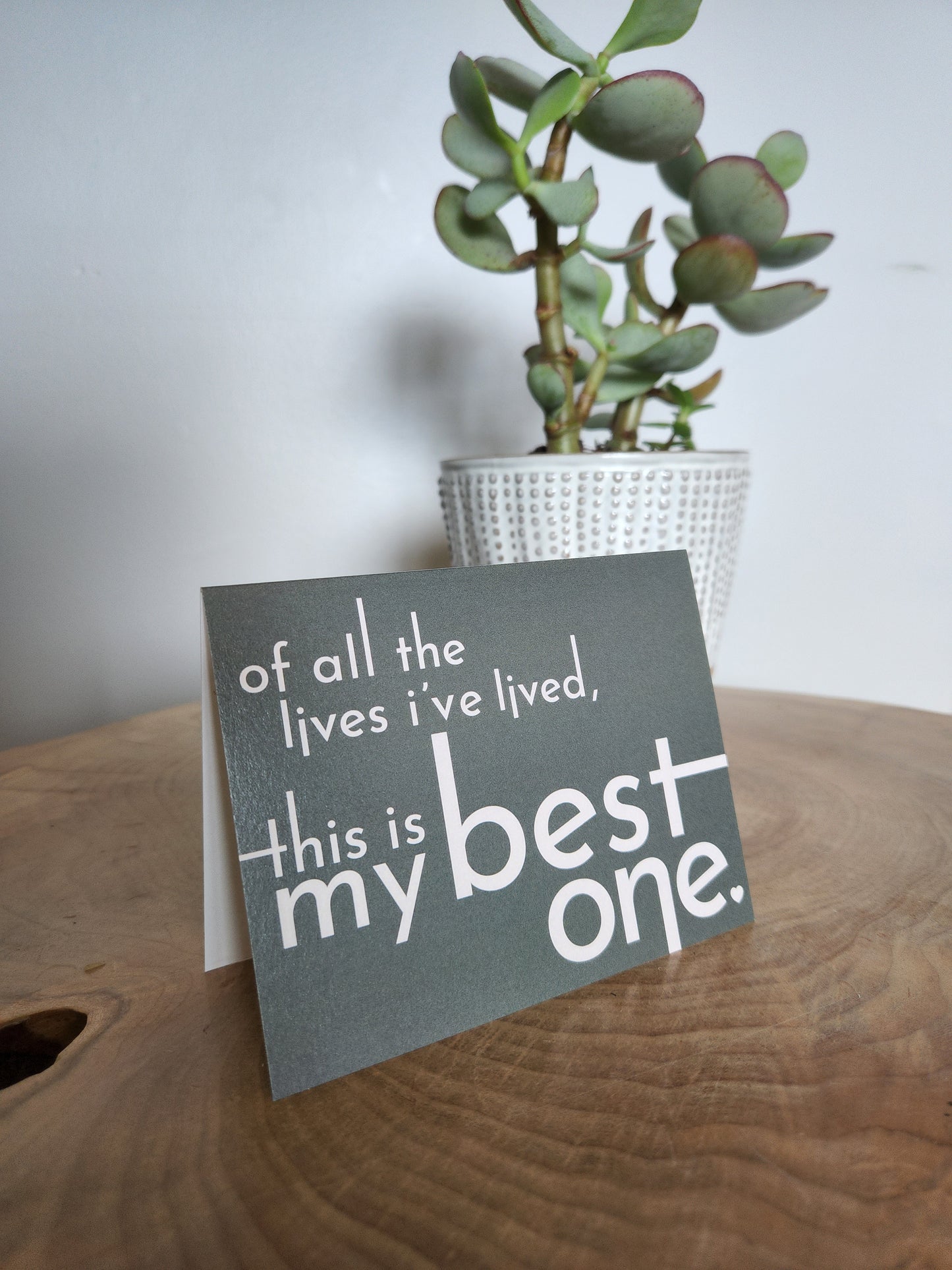 'My Best Life' Love Card