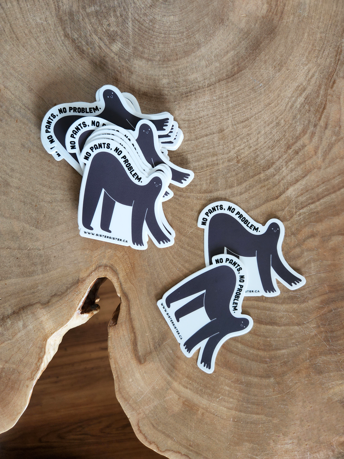 'Dark + Twisty' Line Quality Vinyl Stickers